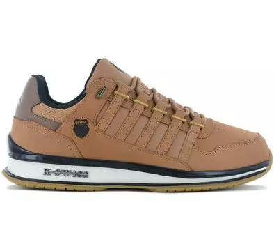 K-Swiss RINZLER GT - Мужские кроссовки Кожаные коричневые 08907-298-M ОРИГИНАЛ EU 41.5 коричневый