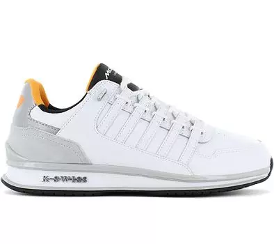 K-Swiss x McLaren F1 - Rinzler GT - Мужские кроссовки Кожаные белые ОРИГИНАЛЬНЫЕ гоночные Формула 1 EU 49 белый