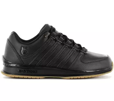 K-Swiss Rinzler Leather - Мужские кроссовки Leather Black 01235-050-M ORIGINAL EU 41 UK 7 чёрный