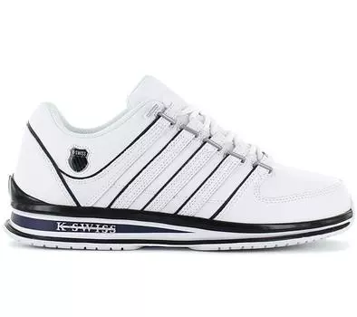 K-Swiss Rinzler Leather - Мужские кроссовки Leather White 01235-139-M ORIGINAL EU 41 UK 7 белый