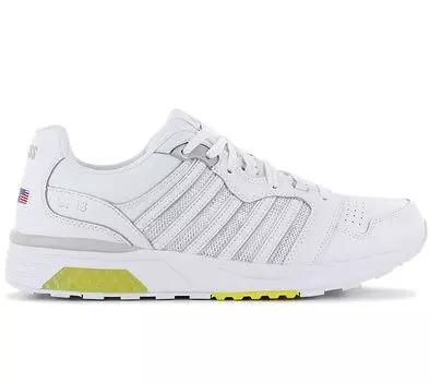 K-SWISS SI-18 RANNEL - Мужская обувь кожаная белая 07920-193-M ОРИГИНАЛ EU 45 UK 10.5 белый