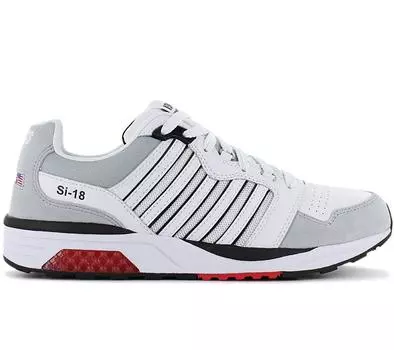 K-Swiss SI-18 Rannell - Мужские Кроссовки Кожаные Белые 07920-104-M ORIGINAL