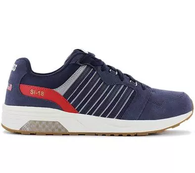 K-Swiss SI-18 Rannell Suede USA - Мужская обувь синяя 08533-439-M ОРИГИНАЛ EU 44.5 UK 10 синий
