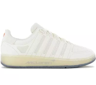 K-SWISS X McLaren F1 - Classic VN STC - Мужские кроссовки Motorsport Shoes White 09092-252-M ORIGINAL EU 40 белый