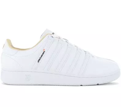 K-Swiss x McLaren F1 - Classis VN - Мужские кроссовки Motorsport Shoes Белые 08718-101-M ОРИГИНАЛ EU 42 белый