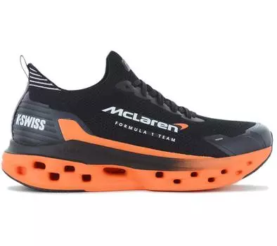 K-Swiss x McLaren F1 - Impulse Tubes Lite - Мужские кроссовки Черные 04414-073 ОРИГИНАЛ Формула 1 EU 41.5 чёрный