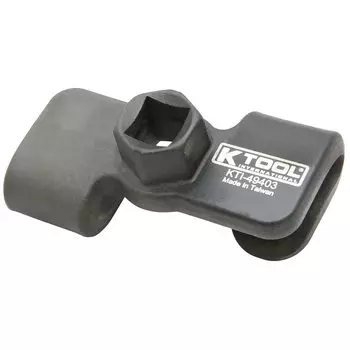 K Tool International 49403 Универсальный удлинитель ключа или шестигранный привод 21 мм, кованый корпус с термообработкой, расширяемый, черный 1/2