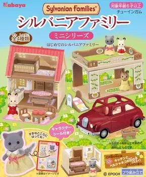 Kabaya Sylvanian Families Mini Series 8 штук конфеты игрушка жевательная резинка