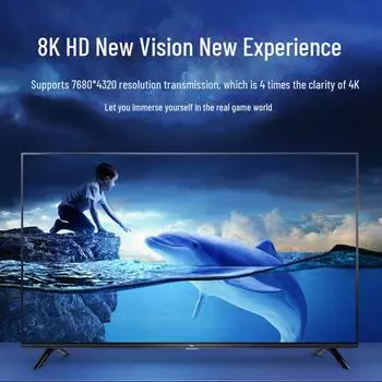 Кабель 8K DP-DP Male — поддерживает 4K 144 Гц и 8K 60 Гц для игровых мониторов и телевизоров 3 meters