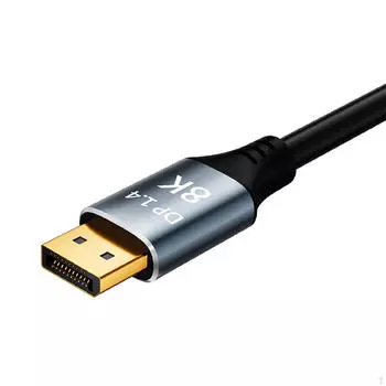 Кабель 8K Dp, шнур, 3 метра, прочный, высокопроизводительный для ноутбука, телевизора