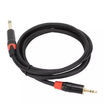 Кабель-адаптер 3,5 мм «папа» - 6,5 мм «папа» Профессиональный Plug and Play 3,5 мм - 6,5 мм Конвертер 4,9 фута