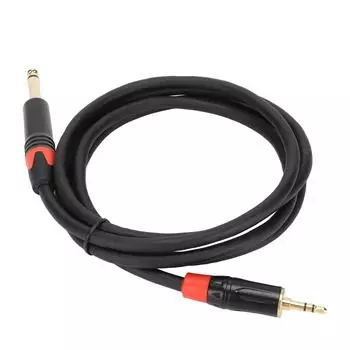 Кабель-адаптер 3,5 мм «папа» - 6,5 мм «папа» Профессиональный Plug and Play 3,5 мм - 6,5 мм Конвертер 4,9 фута