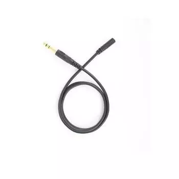 Кабель-адаптер аудио 1/4 6.35мм штекер на 3.5мм гнездо для наушников 1.5м