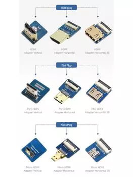 Кабель-адаптер HDMI своими руками - Micro/Mini HDMI, вертикальная/горизонтальная версия