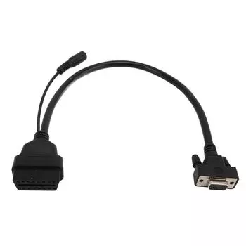 Кабель-адаптер OBD 16-контактный папа 15-контактный мама Plug and Play Диагностический разъем Замена для Launch