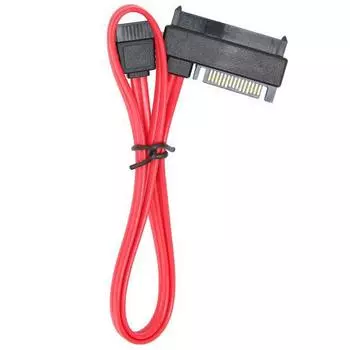 Кабель-адаптер SAS 29Pin - SATA 7Pin длиной 0,5 м/1,6 фута с портом питания SATA 15Pin