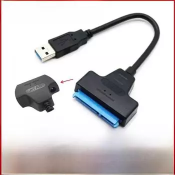Кабель-адаптер USB 3.0 - SATA для внешнего накопителя SSD/HDD 2,5 дюйма USB2.0 single line