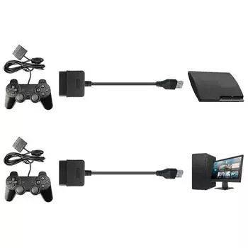 Кабель-адаптер USB для геймпада PS2 к PS3 PC
