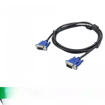 Кабель-адаптер Weige VGA HD Video для компьютера, телевизора и проектора 1.5 meters pure copper чёрный