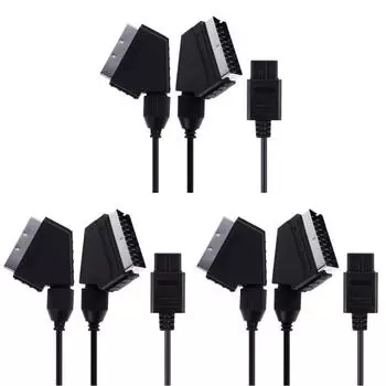 Кабель AV SCART RGB для консоли SNES Gamecube и N64 *