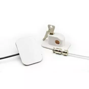 Кабель безопасности для детей, оконный замок с ключами, защита от падения, клейкий ограничитель безопасности холодильника белый