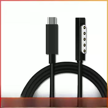 Кабель быстрой зарядки PD to Type-C для планшетов Microsoft Surface Pro 1-6