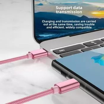 Кабель быстрой зарядки Type-C для мобильных телефонов Android, Apple, Samsung, Huawei, Xiaomi 1 meter; Android красный