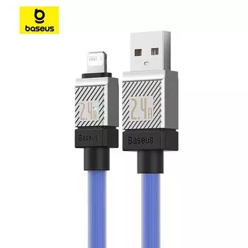 Кабель для быстрой зарядки Baseus CoolPlay Series USB — iP 2.4A