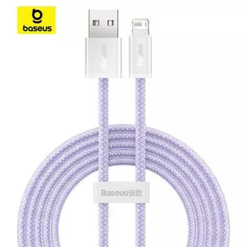 Кабель для быстрой зарядки данных Baseus Dynamic Series Type-C — iP, 20 Вт Type-C to iP,1m фиолетовый