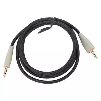 Кабель для гарнитуры 3,5 мм OFC Замена для наушников MMX100 Plug and Play Аксессуары для ПК 1,2 м серый