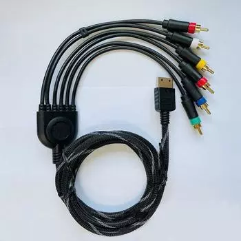 Кабель для игровой консоли Dreamcast DC, Rgbs / Rgb композитный, 128 бит, 1,8 м
