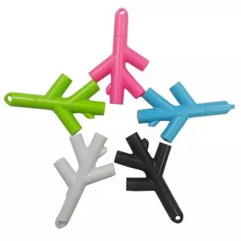 Кабель для наушников Aux Splitter Аудиоадаптер 3,5 мм Splitter Разветвитель для наушников Разъем для наушников чёрный