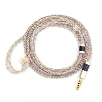 Кабель для наушников TRIPOWIN Jelly Upgrade 21 Core HiFi. Смешанная вязка посеребренного кабеля OCC. Графеновая медная проволока. Возможность выбора штекера кабеля OCC.