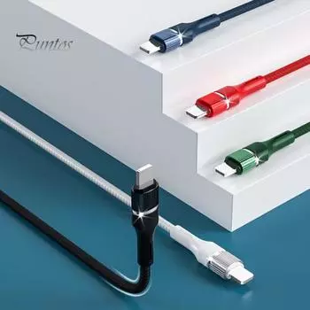 Кабель для передачи данных 2-в-1, быстрая зарядка PD 60 Вт, USB Type-C - Type-C, зарядный кабель для мобильного телефона, линия передачи данных для дома зелёный