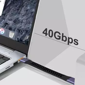 Кабель для передачи данных типа C USB3.2 Gen2 для передачи данных Гибкий встроенный литой кабель для жесткого диска Удлинительный кабель USB3 Высокоскоростной кабель для быстрой зарядки 40G