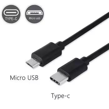Кабель для передачи данных USB-C Male Type C to Micro USB Кабель Type-C Кабель USB-C to Micro USB Кабель USB 0.25m