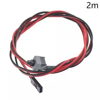 Кабель для сброса питания компьютера, кабель материнской платы ПК и кнопочный переключатель, замена сломанного кабеля выключателя питания