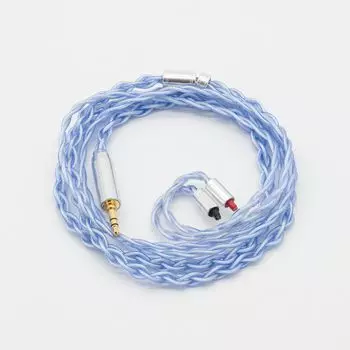 Кабель для замены наушников ручной работы для серии IM OFC 35 шт. x 4 []SoundsGood audio-technica 4-жильный 3,5 мм re-cable (Серебряное покрытие