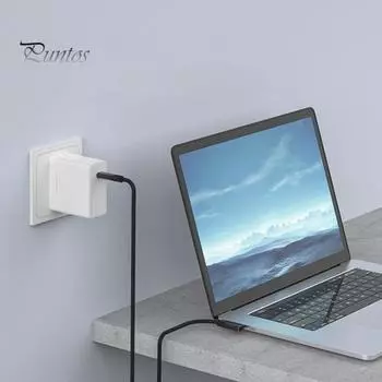 Кабель для зарядки телефона, стабильный выход, удлиненный, угловой дизайн, многоцелевой, широкоугольный, быстрая зарядка, нейлоновый шнур Type-C мощностью 60 Вт, телефон, быстрая зарядка 1M A