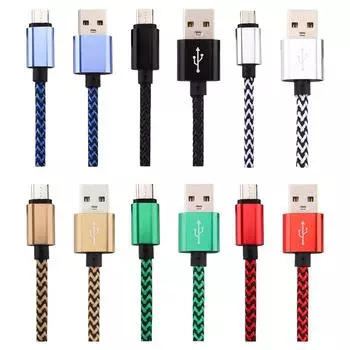 Кабель для зарядки USB C, нейлоновый плетеный кабель для зарядки, тип Plus/15, быстрая зарядка C, Plus/16, 16/16, кабина O3F1 Black-1pcs