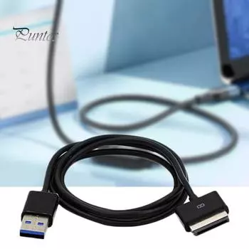 Кабель для зарядного устройства, стабильный сигнал, высокоскоростная передача, надежный USB 3.0, 40-контактный кабель для передачи данных для планшетного ПК для Asus Eee Pad TransFormer TF101 TF201 TF300