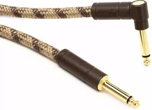 Кабель Fender Angled Pure Hemp Brn 10 Cable,