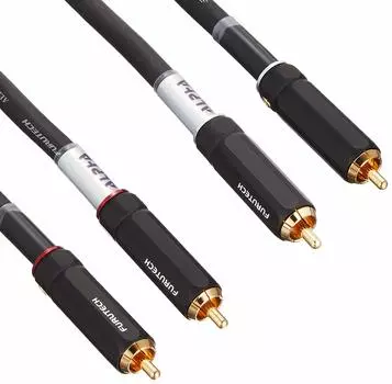 Кабель FURUTECH ADL RCA экранированная структура пара 2-жильный 1.0м ALPHA-LINE-PLUS