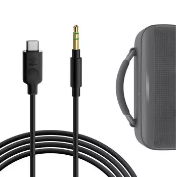 Кабель Geekria Digital to Audio Совместимость Аудиокабель Bose Bose SoundLink SoundLink JBL JBL Clip Sony Sony ULTField 7 Наушники подходят для USB-C Max,