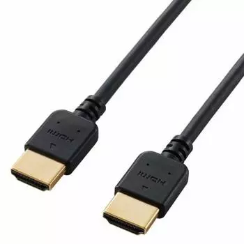 Кабель HDMI ELECOM 2 м, совместимый с 4K x 2K, мягкий черный DH-HD14EY20BK
