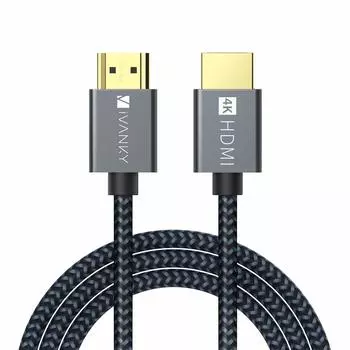 Кабель HDMI iVANKY Premium Standard, 18 Гбит/с, совместимый с Nintendo Apple Fire [3M/4K-совместимый/тонкий терминал] HDMI2.0 4K60 Гц/HDR/3D/Ethernet-телевизоры,
