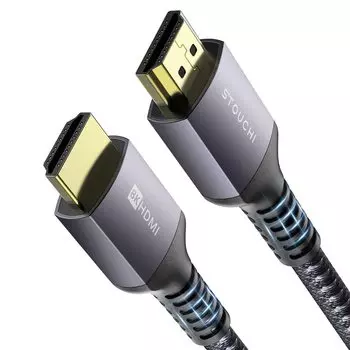 Кабель HDMI Stouchi 48 Гбит/с, сверхвысокая скорость 120 Гц, тройная нейлоновая оплетка, алюминиевый сплав, HDCP, динамический HDR, UHD 3D, игровой режим, VRR, eARC, ARC, совместимый с Xbox