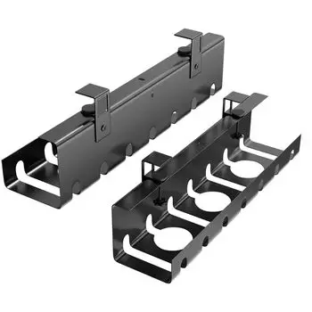 Кабель ICHIYO, кабель без сверления, кабель под проводом, кабель, кабельный вывод, кабель, кабель, кабель под столом, шнур, изготовленный из 43 см, 2 лотка, черный, нужен, лоток,