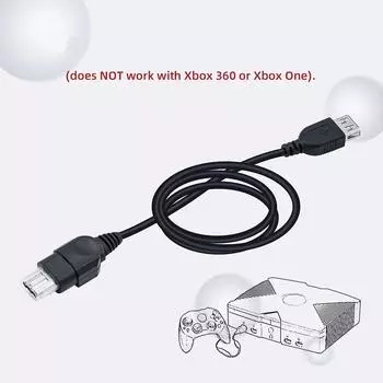 Кабель-конвертер 70 см / 27,56 дюйма для консоли Xbox к ПК или USB-устройству с разъемом «мама»