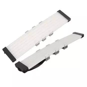 Кабель материнской платы ARGB 5 В 3-контактный гибкий силиконовый синхронизирующий кабель питания ARGB для ПК GPU CPU X8 Flat for Single Or Double 8